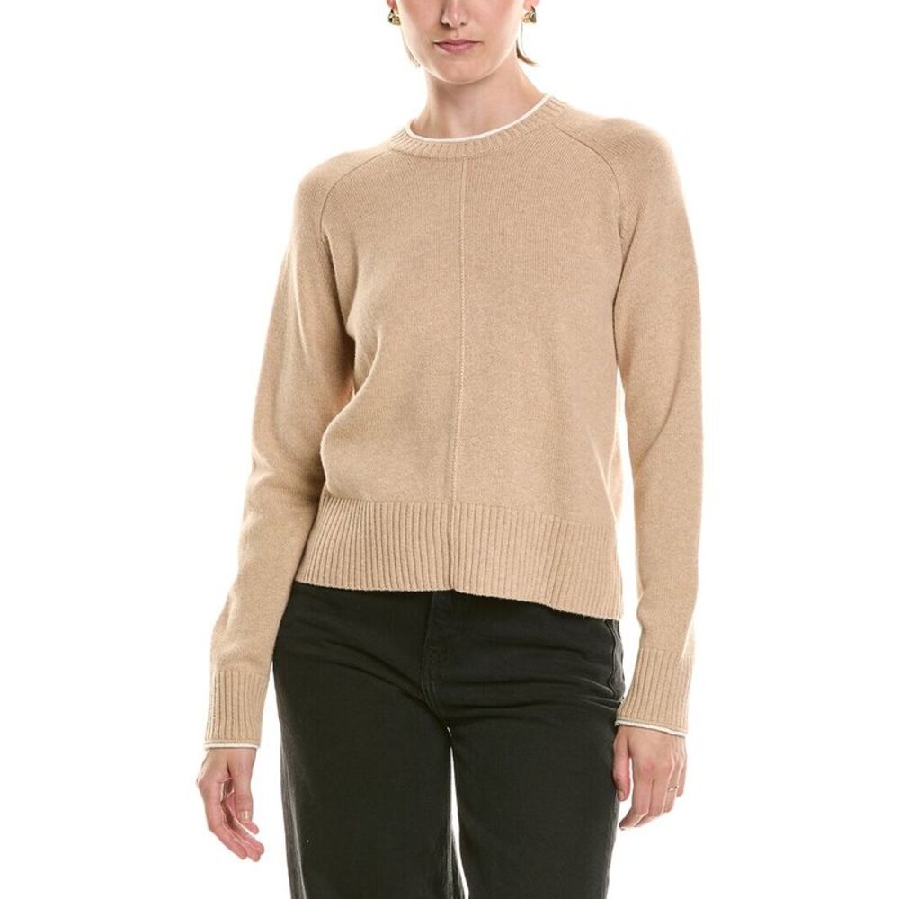 3.1 Phillip Lim Womens  Wool- & Cashmere-Blend Relaxed Sweater